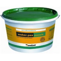 Tencuiala decorativa tip mozaic Weber